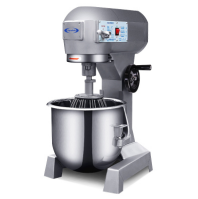 Robot pâtissier professionnel Chefmax en acier inoxydable durable, presse à pâte à pizza, mélangeur à gâteau avec bol