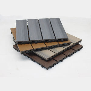 Planches de terrasse en composite bois-plastique WPC pour extérieur, sol en teck composite bois-plastique, terrasse en bois massif - Product Image 2