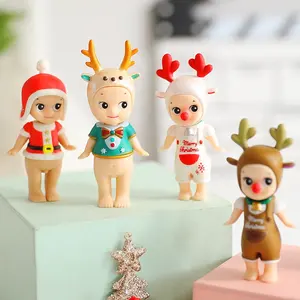 Großhandel 8CM Ministerium Weihnachten Engel Puppen Figur Puppe Spielzeug kleine süße Engel Puppen
