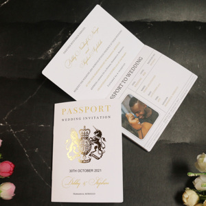 Date personnalisé encre impression blanc papier <span class=keywords><strong>passeport</strong></span> carte d'embarquement voyage <span class=keywords><strong>mariage</strong></span> cartes d'invitation de <span class=keywords><strong>mariage</strong></span> - Product Image 1