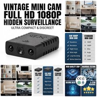 Kamera Keamanan Mini Terpopuler 2026 Full HD 1080P Sensor CMOS MicroSD Infrared Night Vision Deteksi Gerak