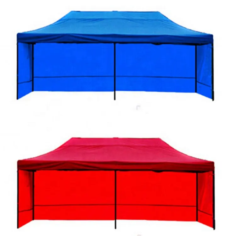 Premium 3x3 alluminio pubblicità tenda pieghevole con fianco per tettoia esterna