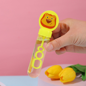 24 Pieces/box New Style Cartoon <strong>Mini</strong> Animal <strong>Bubble</strong> Stick Toy Portable <strong>Bubble</strong> Blowing Children's <strong>Bubble</strong> Water Kindergarten Gift - Product Image 4
