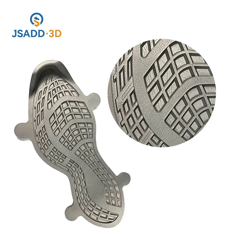 JS แม่พิมพ์โมเดลรองเท้าพิมพ์ลายเพิ่ม3D พิมพ์ชิ้นส่วนโลหะแบบ3D บริการการพิมพ์สารเติมแต่งการผลิต3D การพิมพ์
