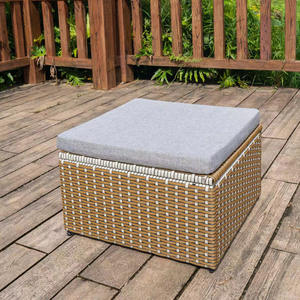 Conjunto de Sofás de Ratán para Jardín, Patio o Terraza, Moderno, Resistente al Agua y a los Rayos UV, Estilo Casual para Exteriores - Product Image 4