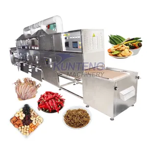 Good drying effect machine tunnel microwave fruit dryers commercial microwave sterilizer for spices