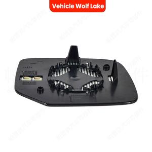 กระจกมองข้าง Honda Pilot Ridgeline ปี 2009-2015 ซ้าย-ขวา อะไหล่ทดแทน 76253-SZA-A11 76203-SZA-A11 สีเงิน - Product Image 5