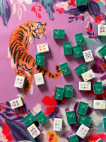 Nouvelle sortie : Tapis de mahjong de luxe en néoprène 31,5x31,5 pouces pour jeux de casino et poker, design portable, en stock