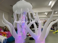 Plantes aquatiques gonflables d'algues gonflables d'éclairage coloré pour des accessoires de fête décoratifs