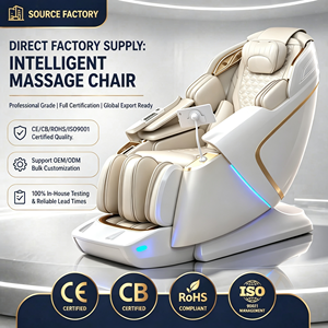 <b>Office</b> <b>Chair</b> Full Spine Coverage Back Heat Therapy Foot Roller Scraping Zero Gravity for Sedentary Workers Smart Voice Control M - Product Image 1