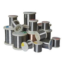 Elemento Calefactor Eléctrico MICC, Alambre de Nicrom 80/20 FeCrAl de 0.1mm 0.32mm, Alambre de Resistencia Sólido para Calefacción, 0-90C, Uso Industrial