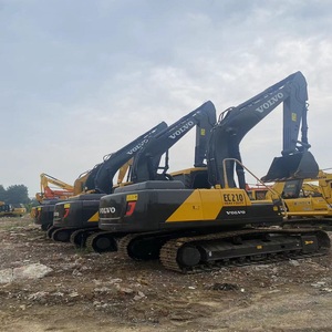 รถขุดมือสอง Volvo EC210 ราคาถูก ขนาด 21 ตัน แบบตีนตะขาบ สำหรับงานก่อสร้างหนัก งานดิน และงานขนย้ายดิน ขาย - Product Image 2
