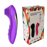 Stimulateur clitoridien vibrant pour femmes, 10 vitesses de succion avec impulsion d'air, silicone imperméable rechargeable par USB