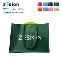 Sacs personnalisés avec logo, sac fourre-tout RPET pour conférence, vente en gros, sac d'épicerie réutilisable écologique, fabricant OEM pour salons professionnels