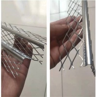 Profilés d'angle en aluminium expansé en alliage d'argent de 30-60 mm de largeur pour design moderne de villa, vente directe usine