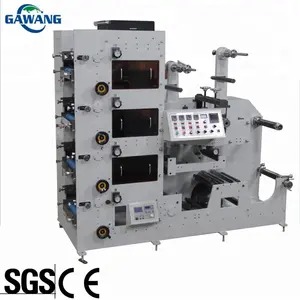 Automatische Stapel-Type Mylar-Beutel-Druckmaschine Etikettendrucker Flexdruckmaschine Flexografische Druckmaschine