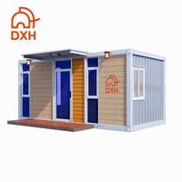 Maisons miniatures préfabriquées sur mesure en conteneurs, 1-2 chambres, modernes, en kit, durables, pour bureau à domicile et salon, prêtes à l'emploi
