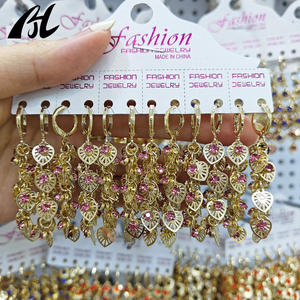 レディースファッションセット用ロングダングルイヤリングメーカー直売 - Product Image 2