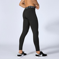 Pantalon de sport pour homme PRO en polyester, extensible, anti-transpiration, séchage rapide, coupe ajustée, avec poches, pour la course et l'entraînement