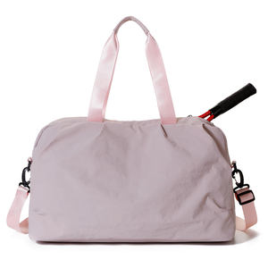 Sac de voyage populaire de grande capacité, sac de sport avec séparation sec/humide, portable, à main, poche <span class=keywords><strong>avant</strong></span>, peut contenir une raquette, sac de sport - Product Image 3