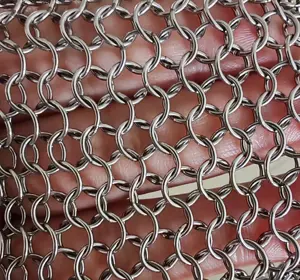 Thép không gỉ chainmail Vòng lưới cho rèm - Product Image 1