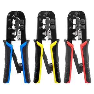 Cat5 Cat6 Manual de Cable crimpado contactos de trinquete RJ45 eléctrico 8P8C/6P6C PIN de alambre de <span class=keywords><strong>herramienta</strong></span> que prensa - Product Image 2