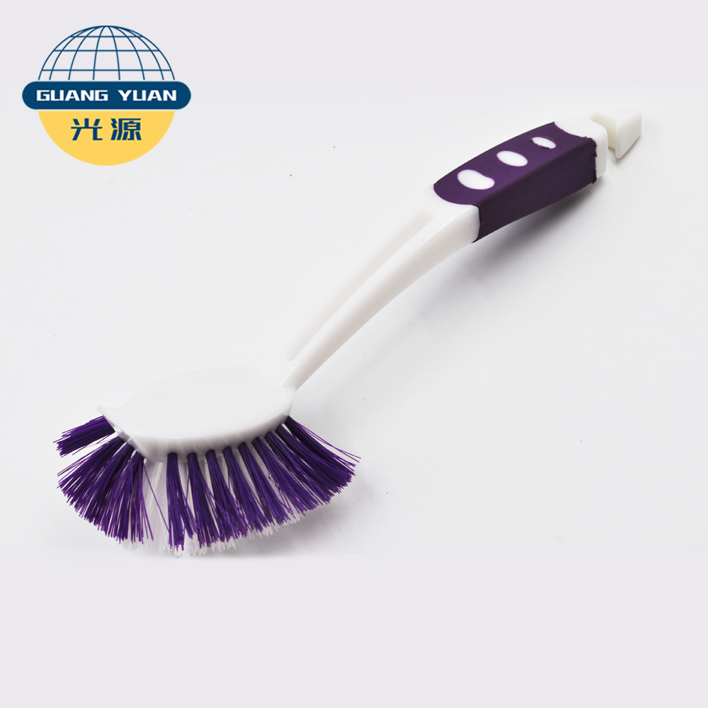 Plastic pot brush with handle for kitchen cleaning brush/home & garden/