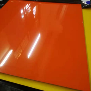 Panel compuesto <span class=keywords><strong>de</strong></span> aluminio Aludream <span class=keywords><strong>de</strong></span> 1250x2440x4 mm, color naranja, para revestimiento exterior, resistente al fuego y flexible, pedido mínimo. - Product Image 6