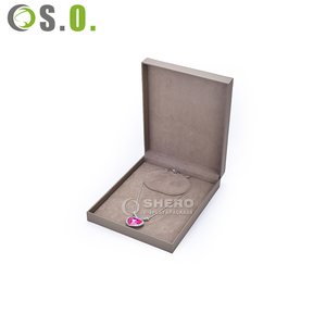 Emballage de luxe personnalisé pour bijoux, collier, boucles d'oreilles, ensembles de bijoux, boîte à bijoux avec logo, emballage en carton rigide - Product Image 2