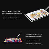 Stylet capacitif actif REDMI Smart Pen 1S en plastique avec pointe remplaçable pour tablette, autonomie de 12 heures