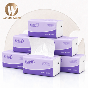 Großhandel Xin Mier 100% Frischholzfaser 4-lagiges Weiches Gesichtstuch Umweltfreundlich ISO9001 CE-Zertifiziert für den Hausgebrauch Taschentücher - Product Image 1