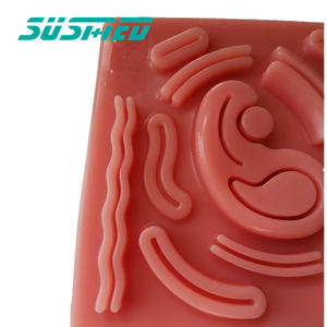 Bantalan jahitan silikon latihan jahitan, alat latihan menjahit operasi Laparoskopik 3D kulit - Product Image 2