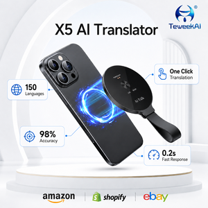 Dispositivo Traductor Portátil X5, Traductor de Idiomas de Viaje, Intérprete de Voz Inteligente, Máquina de Traducción sin Conexión, Herramienta Global - Product Image 1