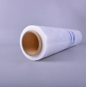 Alta qualità prezzo competitivo industria pe plastica impermeabile trasparente lldpe pellicola stretch wrap jumbo roll pellicola per pallet