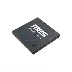 26 WQFN MPQ6615GQKTE-AEC1-P ชิปจัดการพลังงาน (PMIC) 45V, 9M H BRIDGE MOTOR DRIVER AE ไอซี ชิ้นส่วนอิเล็กทรอนิกส์ มีสินค้าในสต็อก - Product Image 1