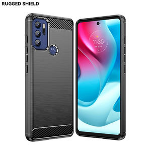 Funda de teléfono suave de silicona Tpu a prueba de golpes, accesorios para teléfono móvil superventas, funda trasera de fibra de carbono para <span class=keywords><strong>Motorola</strong></span> G60S - Product Image 2