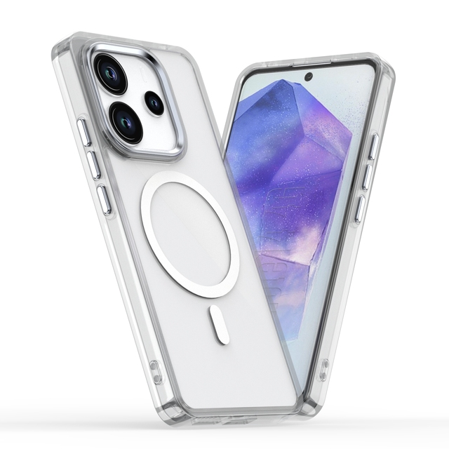 Wholesale 360°Full Protection High Transparency Shockproof TPU Phone Case For Redmi Note 14 4G Magnetic Mobile Phone Pro XR