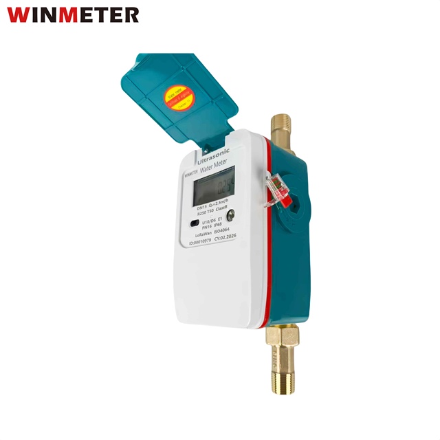 WINMETER DN15-DN300 Brass Material Smart LoRaWAN Ultrasonic Water Meter with Remote Reading IP68