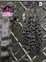 Meilleures ventes : Cheveux bruts non traités du Cambodge, tissage de cheveux bouclés indiens ondulés, fournisseur d'extensions naturelles, vente en gros de cheveux indiens vierges bruts