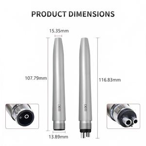 Manipolo Attivatore per Ablatore Dentale Elettrico/a Turbina, Irrigazione e Scaling Parodontale, 5 Punte, Pulitore Dentale 2/4 Fori FKDA - Product Image 2