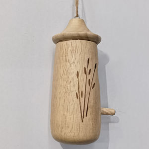 Yeni ahşap kuş evi asılı Mini dekoratif Hummingbird evi rustik açık bahçe - Product Image 4