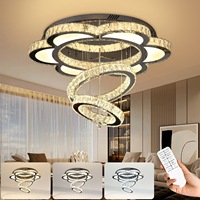 Lustre moderne de luxe en cristal fantaisie, en acier doré, luminaire artistique pour hôtel, villa, salon