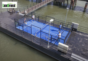 Terrain de padel flottant modulaire pour usage maritime, anti-rouille - Product Image 2