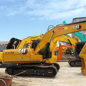 Alta Original Japón de alta calidad usada Caterpillar 320GC 20 toneladas excavadora sobre orugas CAT equipo de construcción pesada en Shanghai