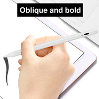 Stylus Populer pabrik untuk IPad 2018-2024 pena untuk Apple pensil magnetik Palm Rejection pensil sentuh isi ulang gambar pena menulis