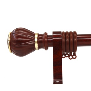 Thanh Treo Rèm Cửa Sổ Bằng Gỗ Sồi, Thanh Treo Rèm Cửa Sổ Bằng Gỗ Sồi, Vân Nhôm, Dài 28Mm - Product Image 1