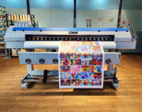 Impresora de Inyección de Tinta Digital de Gran Formato LETOP de 1.6M/1.8M con Cabezal de Impresión XP600 I3200 Eco para Solvente para Lona, Vinilo y CMYK
