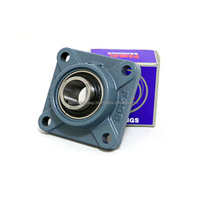 Rodamiento de Bloque de Almohada Esférico con Brida Exterior Cuadrada UCF208-24 UCF208 UCFU209-26 UCFU209-27 de Acero Cromado Precisión P0 con Lubricación por Aceite - Product Image 3