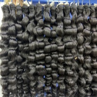 Cheveux vierges provenant d'un seul donneur, de la meilleure qualité, provenant des temples d'Inde du Sud