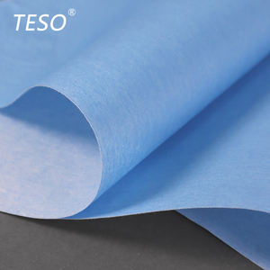 Lingettes en papier <span class=keywords><strong>TESO</strong></span> WIP-X8001 bleues écologiques pour meubles, rouleau jumbo 500 lingettes/rouleau, avec logo personnalisé, vente en gros de chiffons de nettoyage - Product Image 3